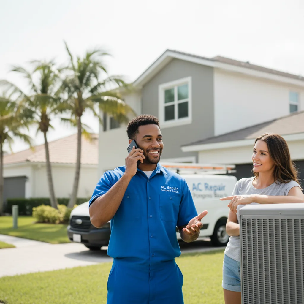 AC Repair Pompano Beach customer support in Kansasville